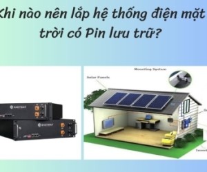 Điện Mặt Trời Lưu Trữ Khu Đô Thị Mới Tân Phong