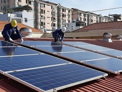 ĐIỆN MẶT TRỜI MÁI NHÀ TẠI PHƯỜNG TRẢNG DÀI, BIÊN HOÀ