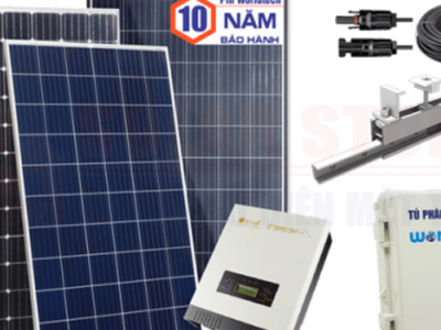 Hệ hòa lưới VA 5KWP, hệ điện mặt trời 5KWP