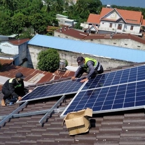 ĐIỆN MẶT TRỜI MÁI NHÀ TẠI PHƯỜNG LONG BÌNH, BIÊN HOÀ