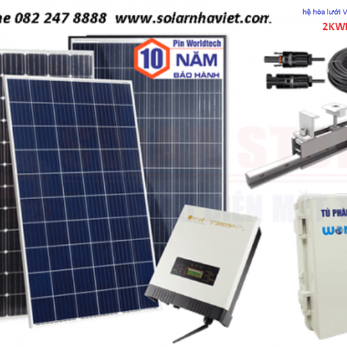 Hệ hòa lưới VA 2KWP