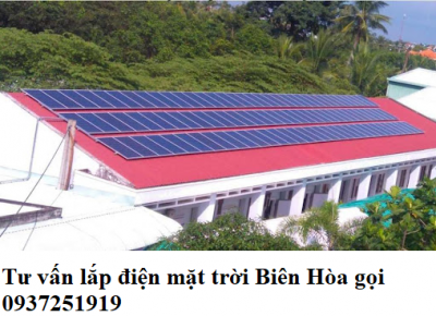 Gía  lắp điện mặt trời Biên Hòa- hộ gia đình 2025