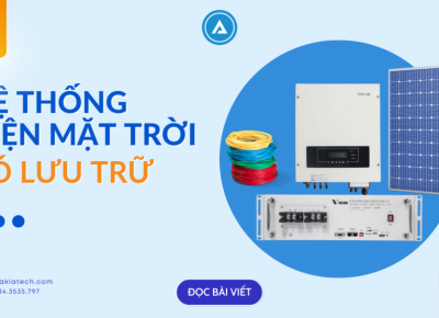 Điện Mặt Trời Lưu Trữ Cho Khu Vực Đang Phát Triển Hóa An 